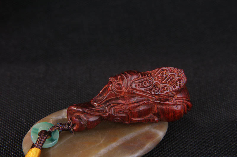 Gourd lobular rosewood handle